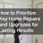 How to Prioritize Key Home Repairs and Upgrades for Lasting Results